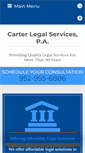 Mobile Screenshot of carterlegal.net